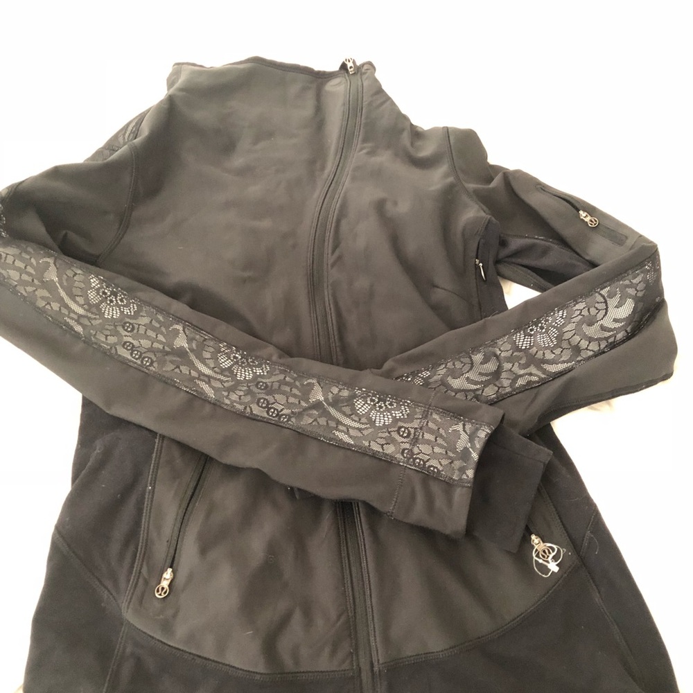 Lululemon Moto jacket with lace